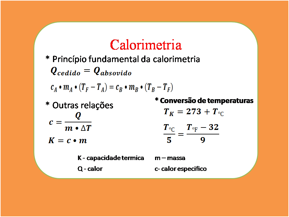 Calorimetria Aprenda O Que É Calor Fórmulas E Exercícios Blog Mobile