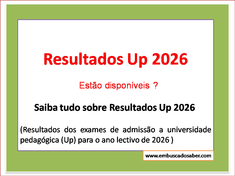 Resultados Up 2026